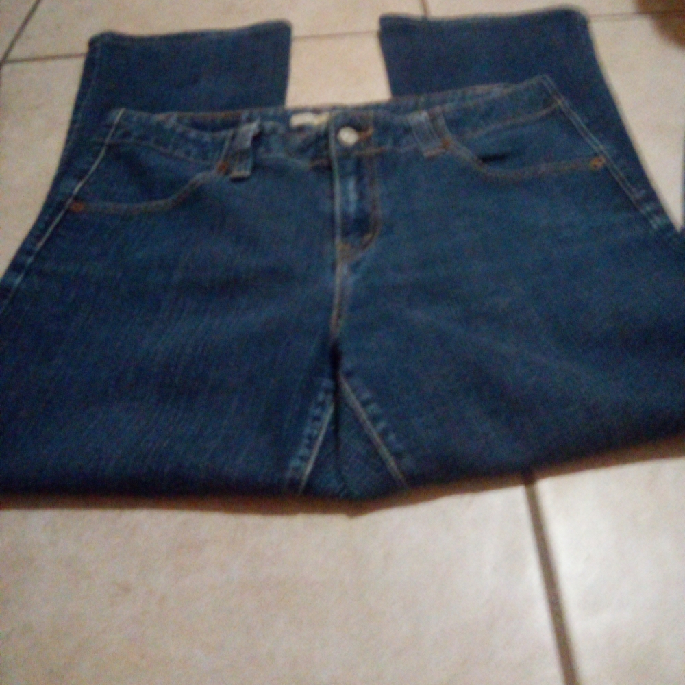 Levi's 525 Red Tab Bootcut Blue Jeans Size 12M